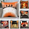 Film C-Clockwork Orange Pillow Case Short Plush Double-sided Print Square Throw Pillow Covers Sofa Home Cushion Decor