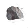 Foam Boulder Lightweight Faux Rock Rugged Surface Stone for Garden Display Gray 1