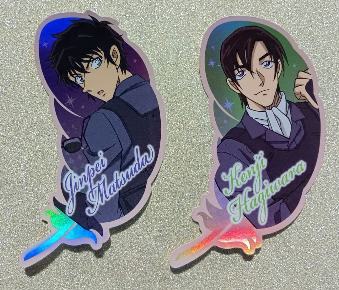 [USED] Detective Conan Plaza Tenbo Park Bonus: Jinpei Matsuda & Kenji Hagiwara