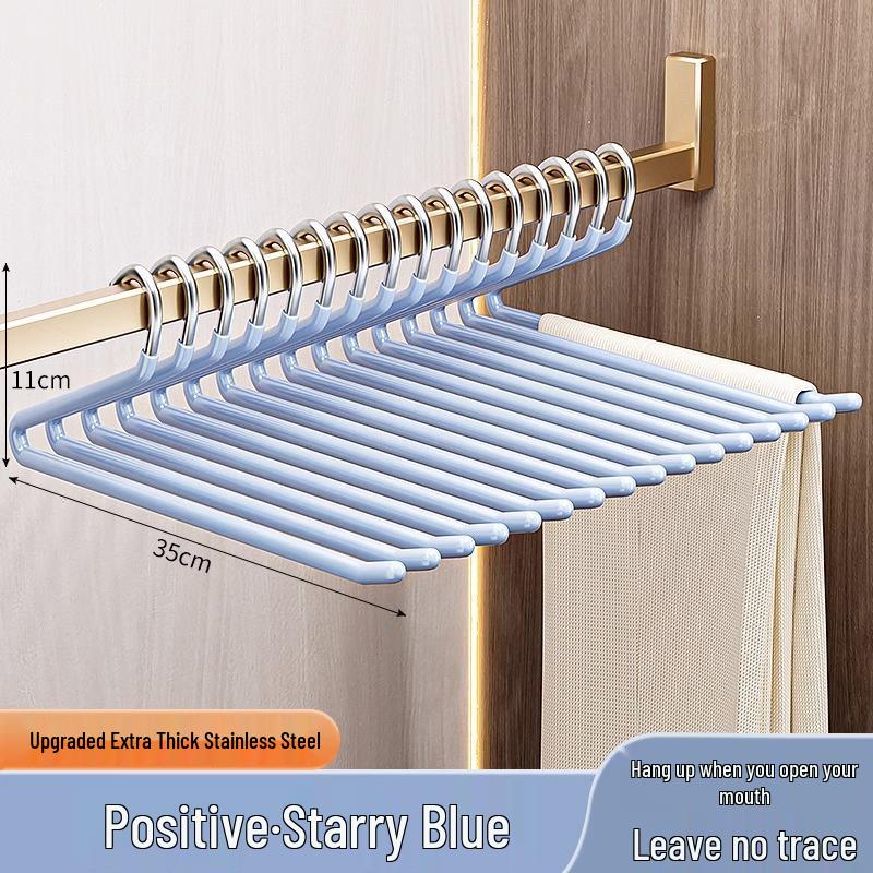 

Goose-Shaped Non-Slip Pants Rack: 2-Shape, Z-Shape Hanger for Wardrobe Storage