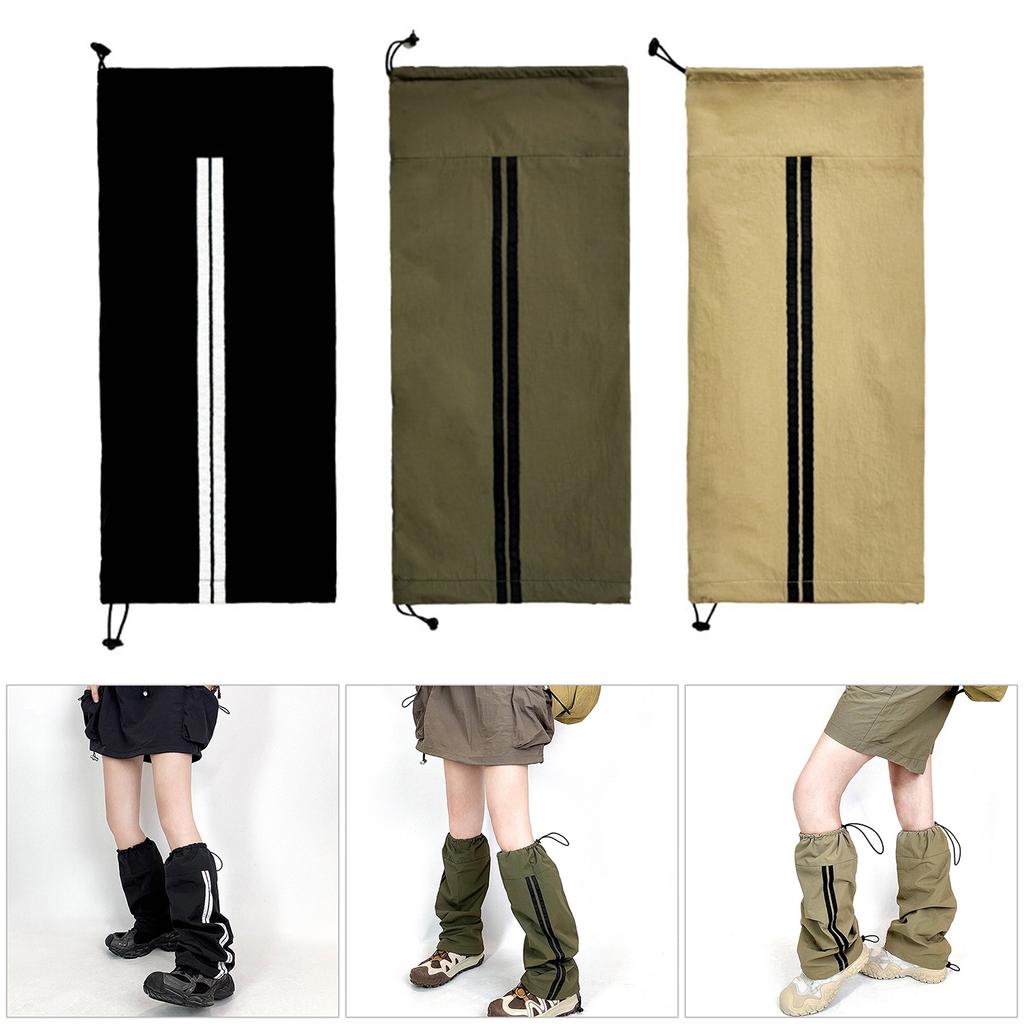 Sweet Cool Flared Leg Warmers Fashion Leg Sleeves Punk Long Leg Socks Gothic Baggy Cuffs Ankle Heap Socks for Women