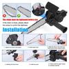Saw Conversion Head Adapter Stainless Steel Plastic Handle Easy Assembly Electric Drill to Saw Adapter for