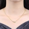 Orstarry   Copper Exquisite Versatile Double Ring Necklace Pendant Necklace For Women Birthday Gifts  Fine Jewelry
