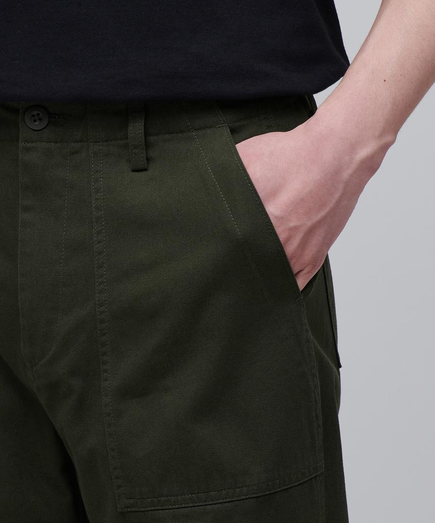 MUSINSA STANDARD Cotton Wide Fatigue Balloon Pants [Khaki]