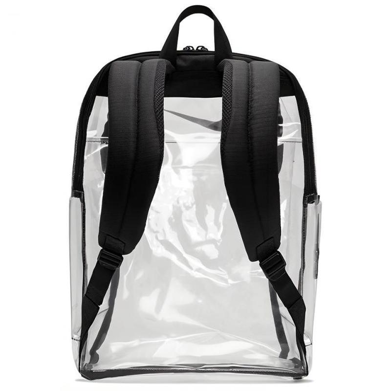 Nike Polyester Backpack Regular Unisex Transparent Lightweight Casual BA6553-910