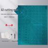 A4 Large Cutting Mat for Art, Crafts, and DIY Projects - Child-Friendly, Clay and Drawing Mat with Anti-Cut Features