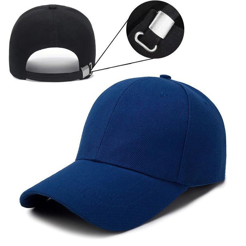 New Solid Color Unprinted Baseball Cap Men's Outdoor Fishing Korean Version Cap Women's Simple Trendy Shade Sun Protection Hat