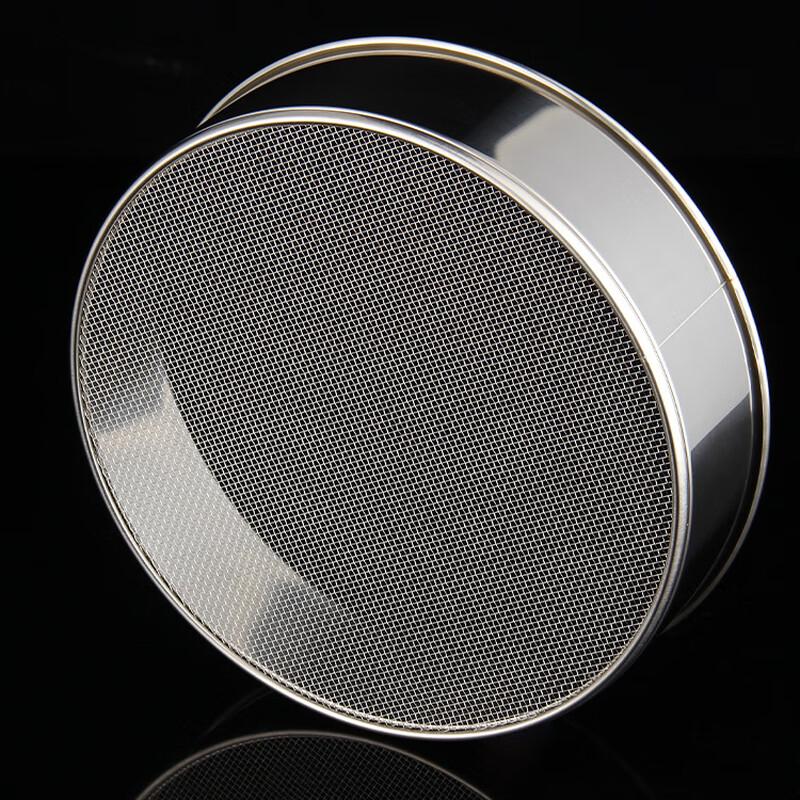 24cm 14-Mesh Stainless Steel Handheld Sieve