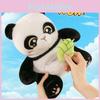 Adorable 30cm 40cm 50cm Cute Bamboo Holding Panda Plush Toy Soft Stuffed Animal Gift