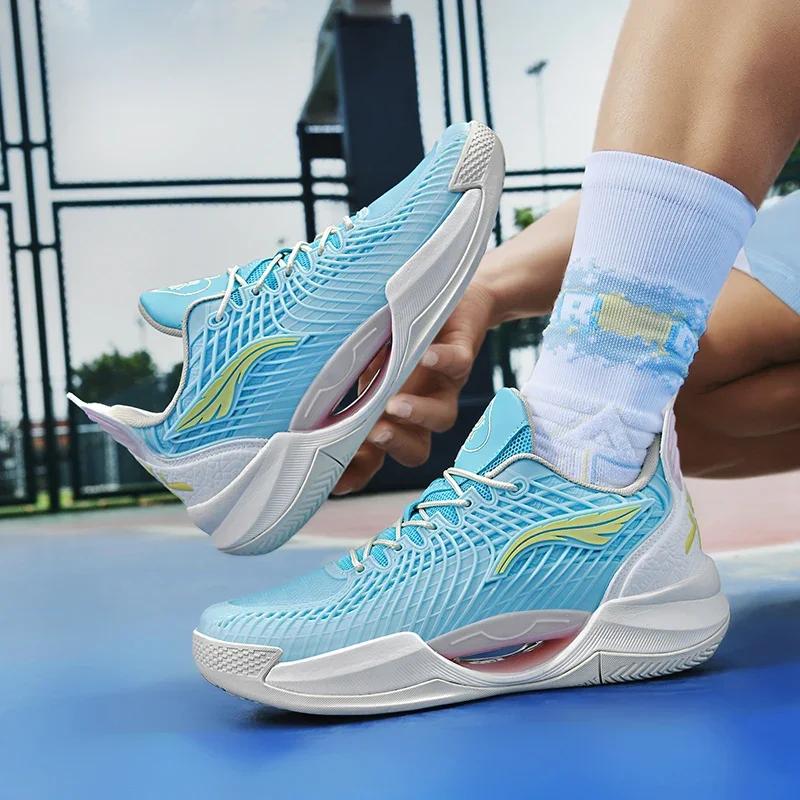 Herren Damen Unisex Freizeitsportschuhe Herren Basketballschuhe Hochwertige Outdoor Basketball Trainingsschuhe Herren Sneaker