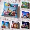 Husa Pernă Drăguță Desene Animate O-Oddbods Confort Premium Reversibilă - Design Două în Unu pentru Orice Cameră și Interiorul Mașinii