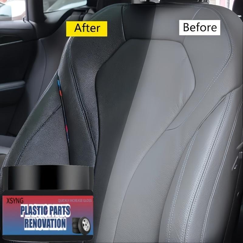 Suitable for various colors of car interiors and tire care, long-lasting care repair wax, plastic parts repair rubber strip repair, and scratch repair