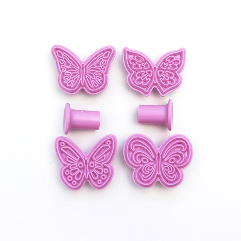 Christmas Reindeer Heart Snowflake Fish & Flower Press Mold Fondant Cake Cookie Cutters