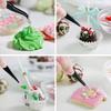 Tweezers Stainless Steel Handmade DIY Pointed Mouth Clip Eyelid Art Nail Art Hand Tent False Eyelash Tweezers Anti Static