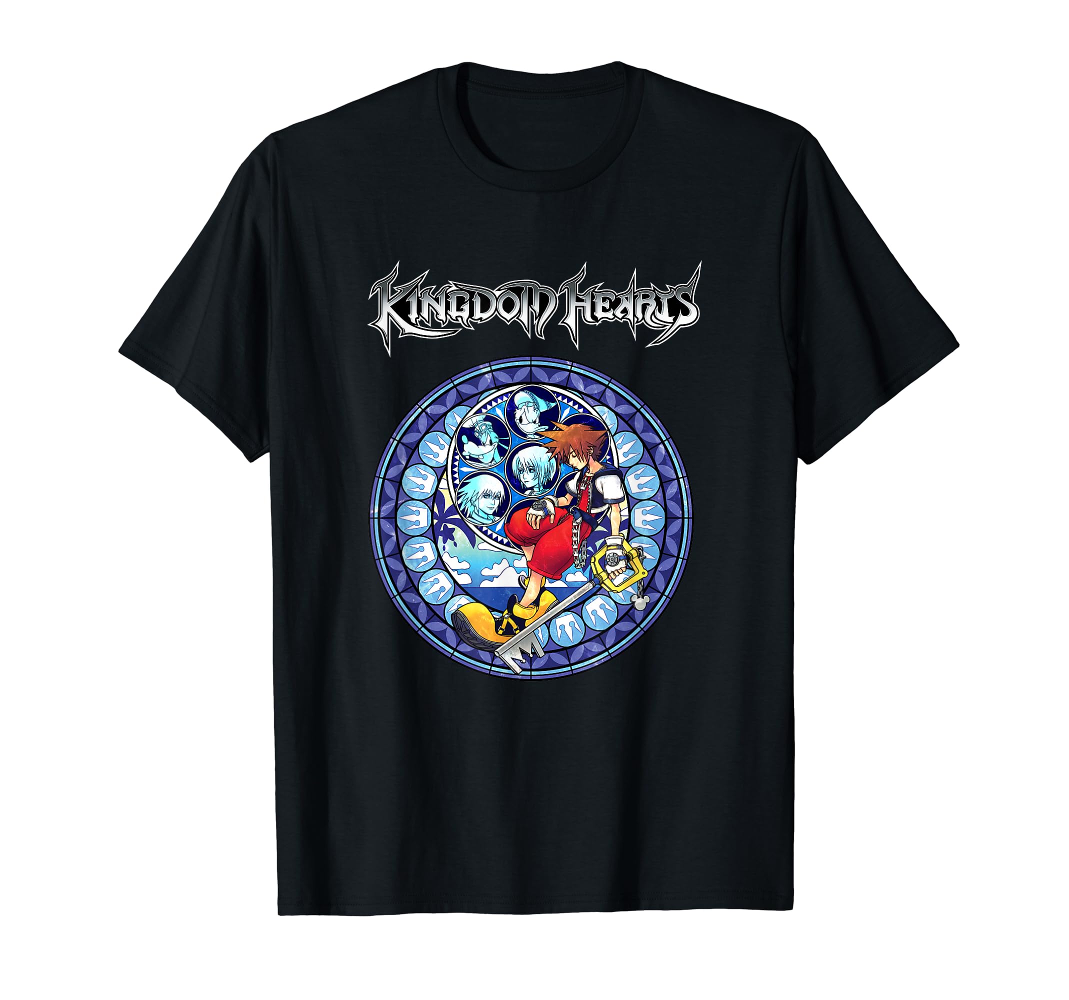 

Disney Kingdom Hearts Portal to the Past Group Shot Poster T-Shirt