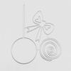 Lollipop Background Metal Cutting Dies Dots Frame Stencils Die Cut for DIY Scrapbooking Embossing