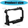 Professional Camera Cage Camera Full Cage for A7M3/A73/A7R3/A7R2 Aluminum Video Rig Button Cold Shoe QR Base Accessories