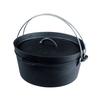 Trouba BUNDOK Dodge se zvedacím víkem BD-381 4,2L Grilování Camping Cooking Black