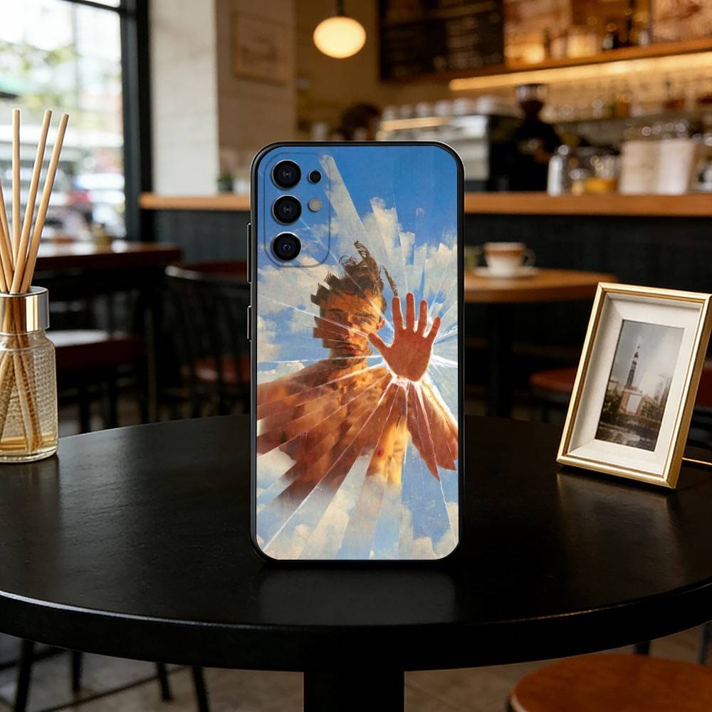 Artistic Inspiration Phone Case Black Silicone Soft For Samsung S25,S24,S21,S22,S23,S30,Ultra,S20,Plus,Fe,Lite