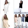 Sweet Girly Vneck Pullover Long Sleeve Top Womens Slim Fit Polyester Autumn Casual