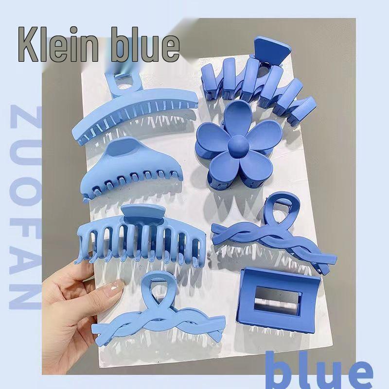 Colorful Claw Clip Set for Women - High-end Back of Head Hair Accessories