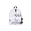 Baseball Series NY New York Double Pocket Large Capacity Sports Leisure Backpack Unisex Backpack White 32BG32111-50W