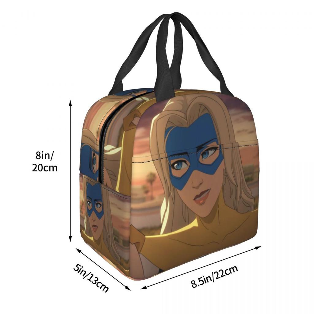 Blonde Blazer Dispatch Thermal Insulated Lunch Bag for Work Portable Food Bag Container Thermal Cooler Lunch Boxes