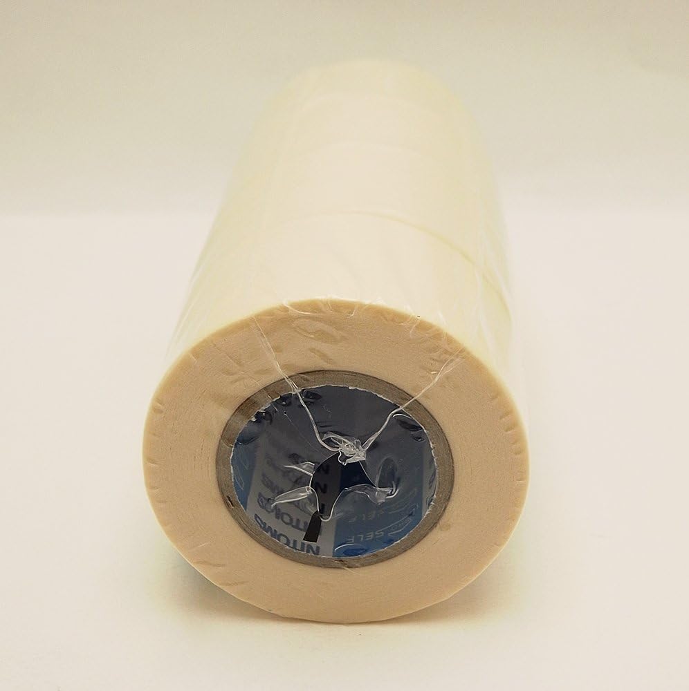 Nitoms PROSELF Architectural Painting Masking Tape 30mm Wide X 18m 4 Rolls X 2 Made In Waterproof S, Long, Packs, Japan, Wide, Transparent,