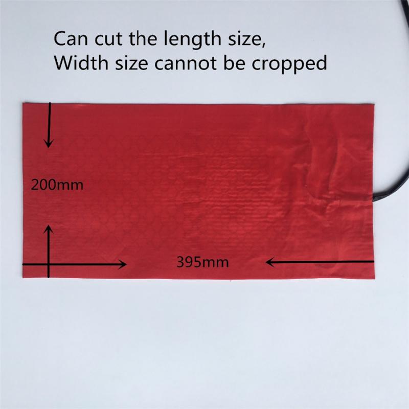 Universal 12V Motorcykel Kolfiber Vattentät Sitsvärmedyna Värmare Rund Strömbrytare Hög och Låg Atv Utv E-cykel