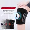 1 Stück Kniebandage mit seitlichen Stabilisatoren & Patella-Gelpolstern zur Knieunterstützung, perfekt zum Laufen, Basketballspielen, Tennisspielen