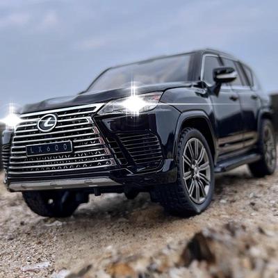 1:24 Lexus LX600 Off Road SUV Alloy Diecast Model Car Miniauto Children's Toy Series Mother Kids Games Mini GT Holiday Gift Boy