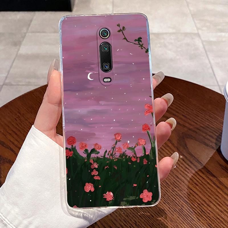 Casing For Xiaomi Mi 9T Pro Mi9T Fundas For Poco F2 / Redmi K20 Pro Clear Silicone Soft TPU Back Cover Cute Cat Protective Case