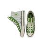 Converse Chuck Taylor All Star Color Block Vielseitig Rutschfest Langlebig Stoßdämpfend High-Top Canvas Schuhe Damen Sneaker Grün Blau 572865C