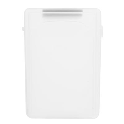 Ochranný box na pevný disk 3,5in HDD SSD Nárazuvzdorný Antistatický ABS Průhledný Úložný obal (Pevný disk není součástí dodávky)