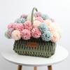 29cm Chrysanthemum Ball Bouquet Fake Chrysanthemum Ball Chrysanthemum Ball Flower 1/5pcs Garden Christmas Kitchen Festival Decor