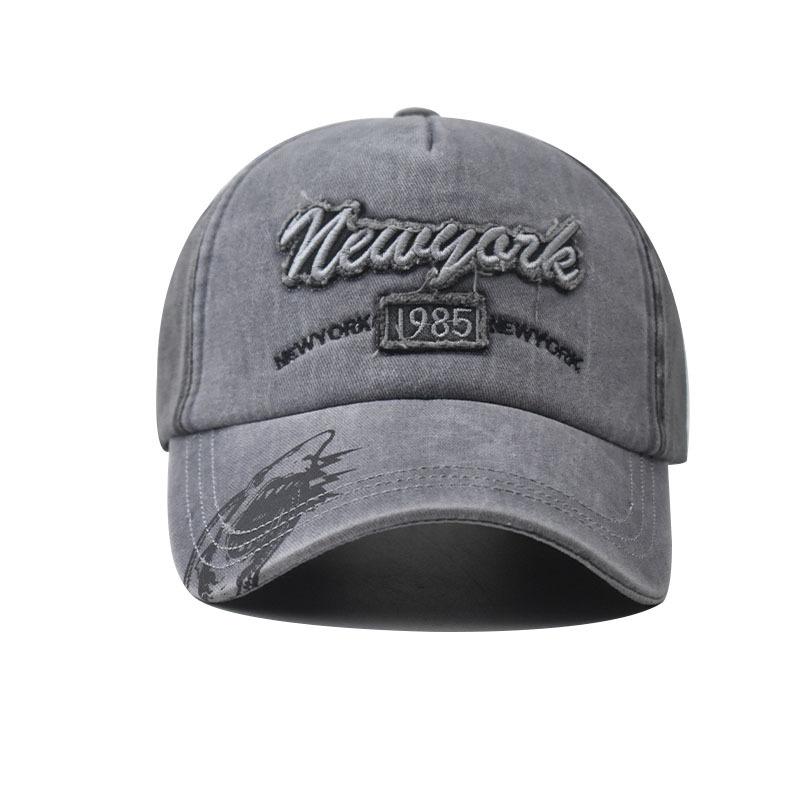 New new york embroidered baseball cap graffiti shark cap