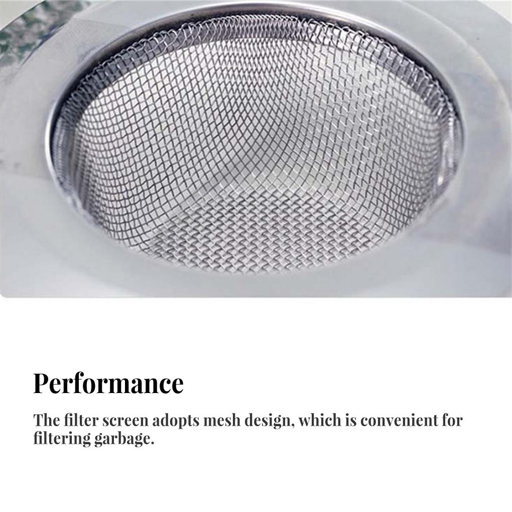 Floor Drain Avoiding Clogging Lightweight Filter Mesh Hole Design Anti-clog Accessories Food Slag Tools Stable Sink Strainer