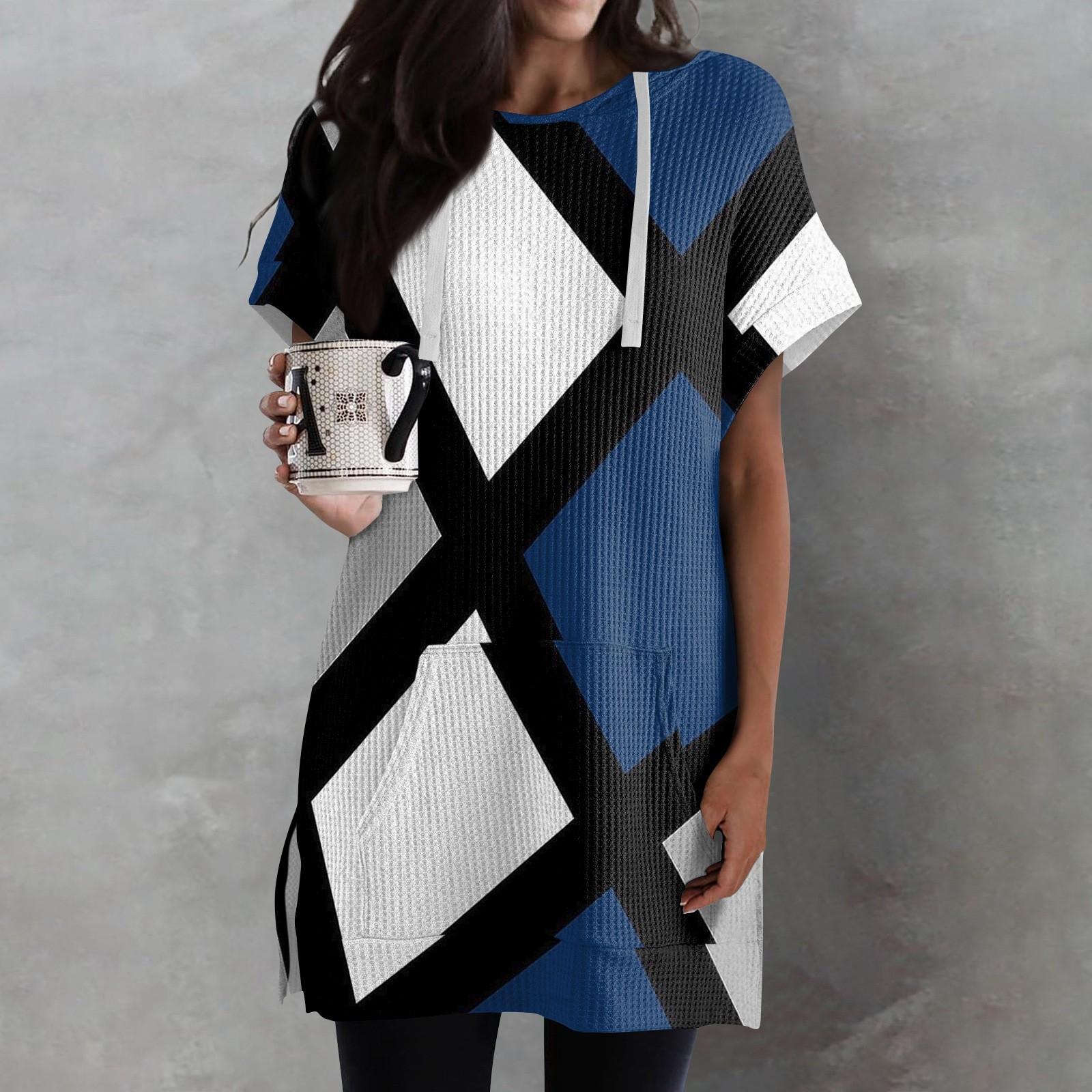 Женские свободные рубашки с принтом — фото 8