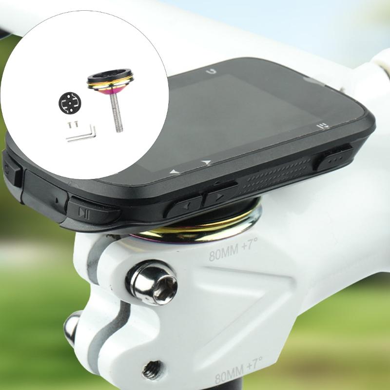 High Strength Bicycles Computer Holder Stem Top Cap Replacement Stopwatch Bracket Fixing Base Cycling Accessories