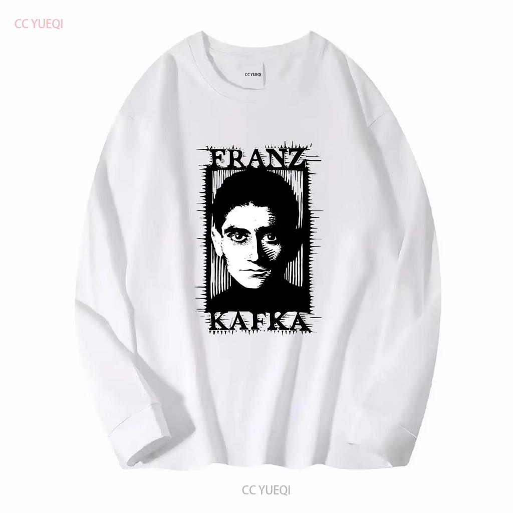 Franz Kafka T Shirt All Sizes mw 295 long or short sleeves vintage Washed Comfortable graphic Stylish homme Soft Stretched