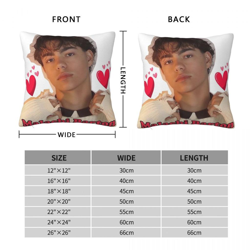Malachi Barton Pillowcase Printing Fabric Cushion Cover Decorations Throw Pillow Case Cover Home Drop Shipping 45*45cm