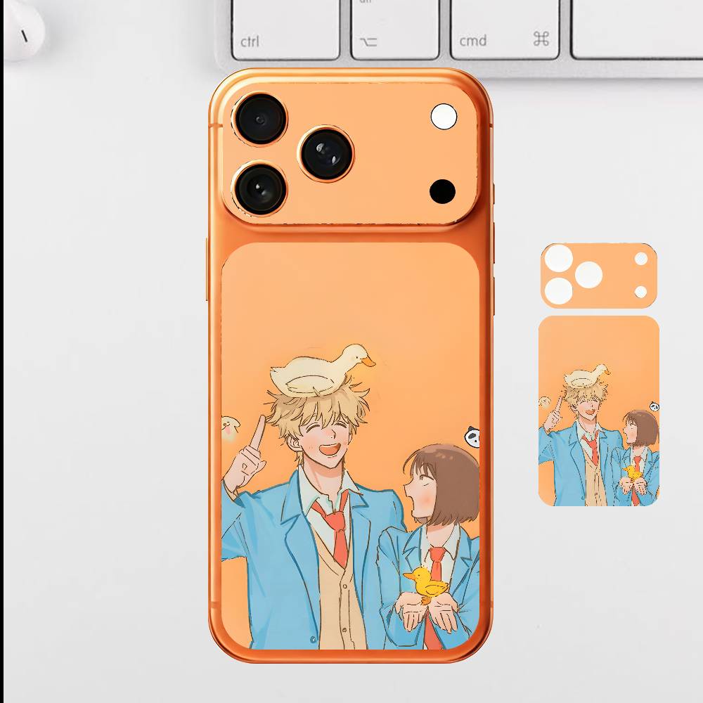 

Anime K-Kai U-Uka For Iphone 17 Pro ProMax Back Protective Decorative Sticker Back Cover iPhone17pro