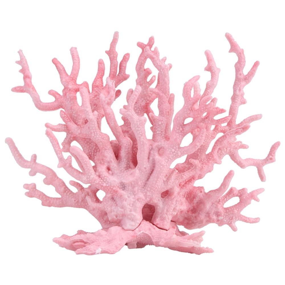 Colorful Artificial Coral Plant Fake Coral Decoration Aquarium Ornament Plastic Fish Tank Ornament Fish Tank