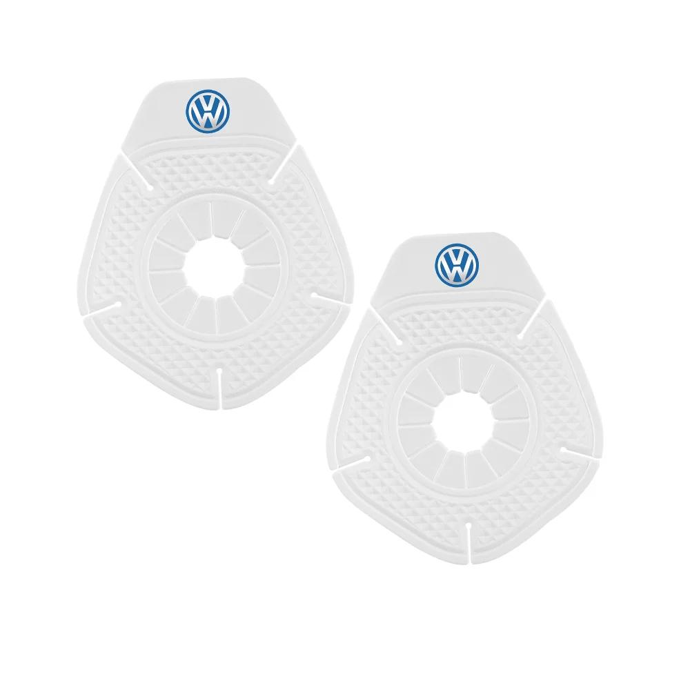

2025 Hot 2Pc Car Windshield Wiper Pad Bottom Hole Silicone Protective Cover For Volkswagen VW GTI Golf Passat B6 Jetta Touran CA прозорий