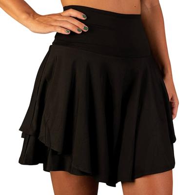 Versatile Women's High Waisted Sports Comfortable Double Layered Short Skirt
