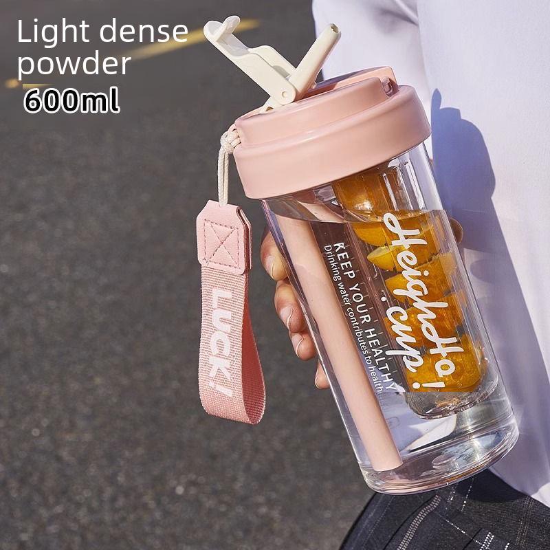 „Cășcă de apă elegantă pentru fete 2023 cu strecurătoare de ceai și paie - Esențială de vară de capacitate mare și preferată pe internet la modă”