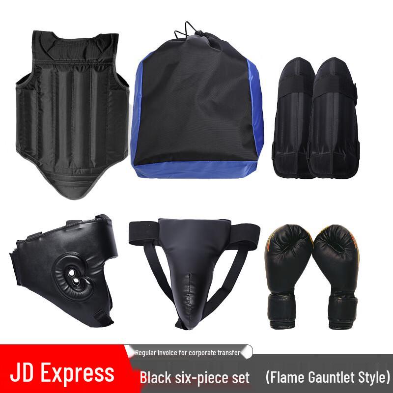 FUTLSLY Sanda Boxing Protective Gear Set
