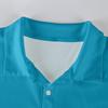 Men's Casual Style Solid Color Loose  Shirt Long-sleeved Top