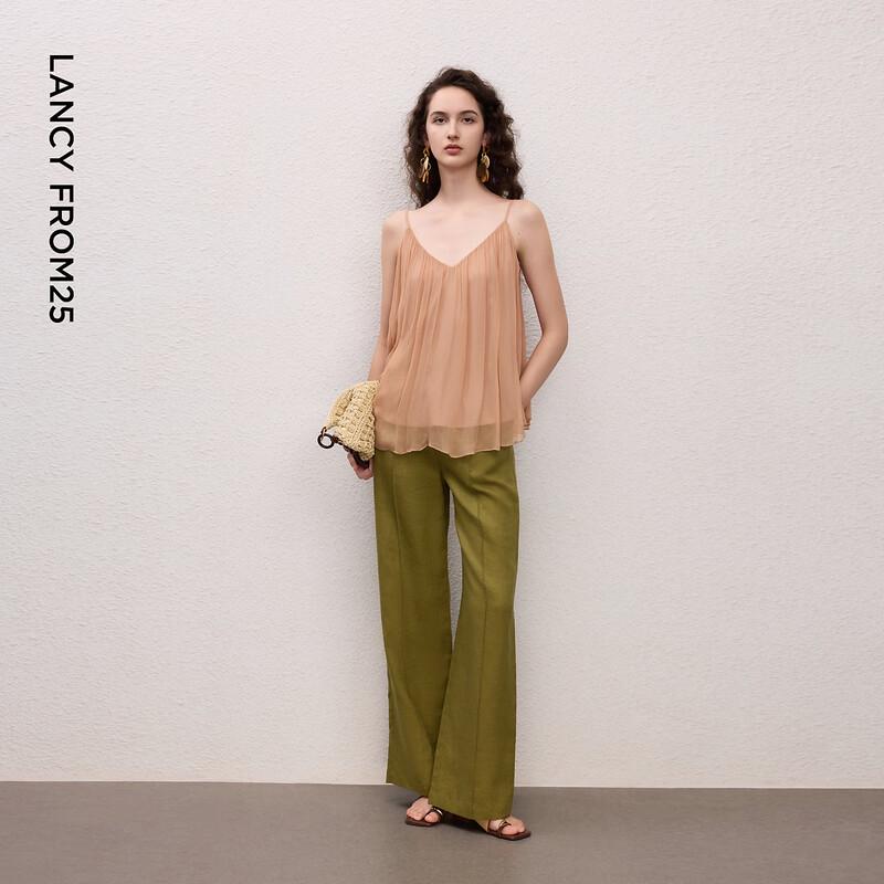 Elegant V-Neck A-Line Chiffon Camisole
