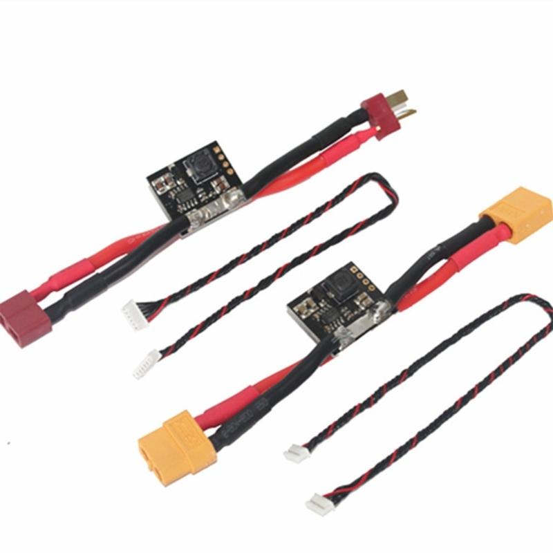 Multifunctional Power Meter XT60/ T Plugs Option For Drones Supports Voltage Current And Wattage Monitoring